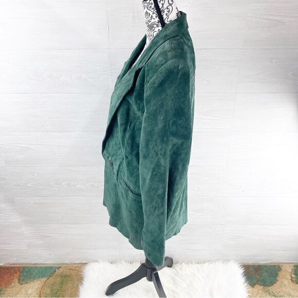 Vintage Paris Sports Club Suede Leather Jacket - Picture 6 of 8